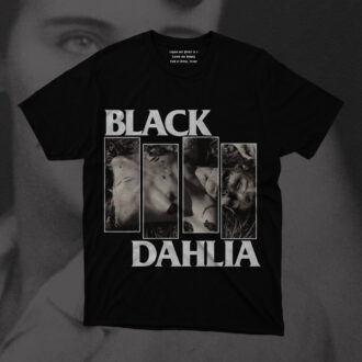 Black Dahlia T-Shirt Black Flag tribute Logo