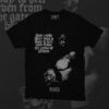 Wicked Woman Introducing the Wicked Woman t-shirt by Hate Coutureโwhere bold imagery meets powerful words. This striking design features a naked woman holding a skull, embodying the strength and defiance of those who walk unapologetically through the world. The hauntingly evocative quote by John Bunyan, โThen I saw that there was a way to hell, even from the gates of heaven,โ adds a dark, philosophical twist, exploring the tension between light and darkness, virtue and sin. Perfect for those who challenge conventional norms, this tee is for the fearless and the fierce. Make a statement thatโs both rebellious and introspectiveโbecause some paths are never as clear as they seem.