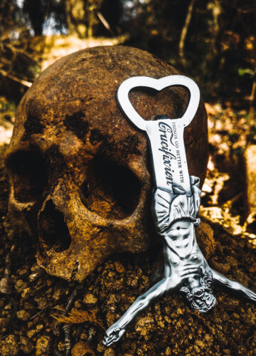 antichrist bottle opener shop