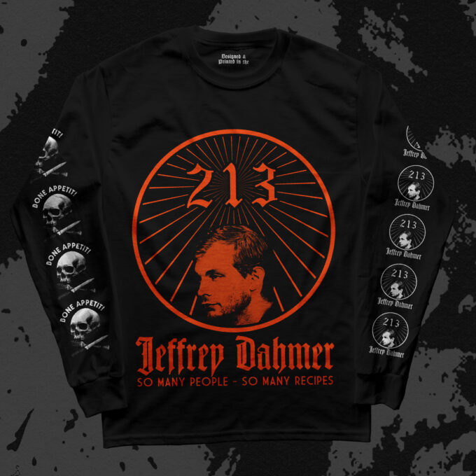 Jeffrey Dahmer Orange Long Sleeve Jeffrey Dahmer Long Sleeve Shirt