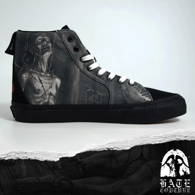 Hate Couture X Aborted Sneakers Hate Couture X Aborted Sneakers