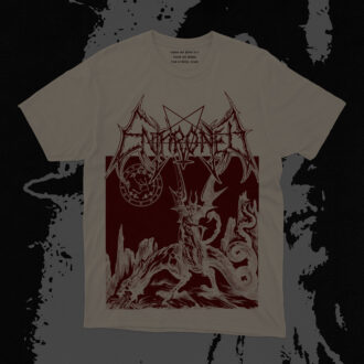 Sand Shirt Enthroned Blood Red